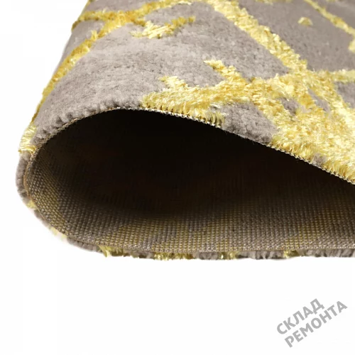 Фото Ковролин Kaplanser Faber 8449 53 Grey/Gold серый – купить в Волгограде: цена, описание, фото. Интернет-магазин 3