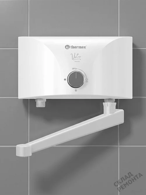 Фото Водонагреватель проточный Thermex Vetro 6500 tap – купить в Волгограде: цена, описание, фото. Интернет-магазин 1
