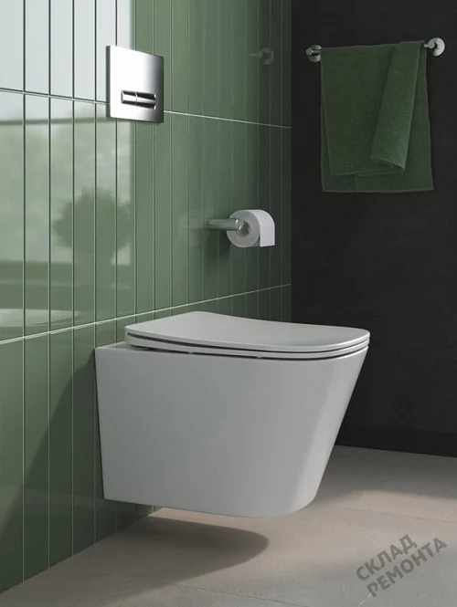 Фото Унитаз подвесной BelBagno Due 2.0 BB7107CHR/SC безободковый купить в Волгограде: цена, описание, фото. Интернет-магазин 1