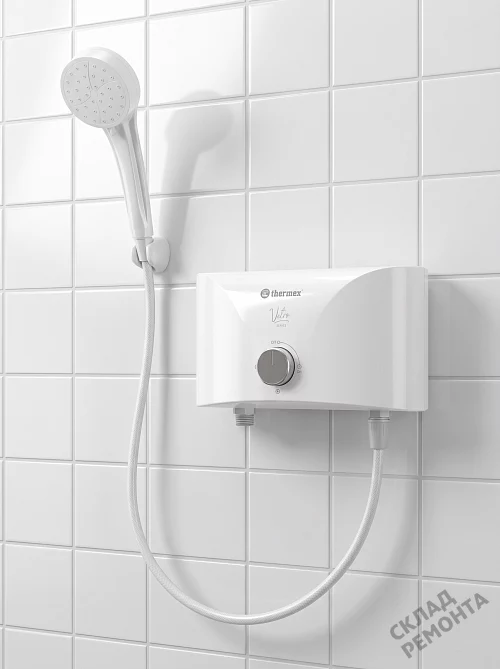 Фото Водонагреватель проточный Thermex Vetro 6500 shower – купить в Волгограде: цена, описание, фото. Интернет-магазин 1