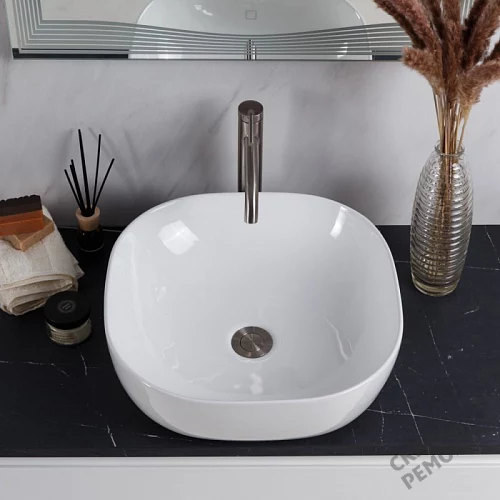 Фото Раковина накладная BelBagno BB1301 42.5 см купить в Волгограде: цена, описание, фото. Интернет-магазин 5