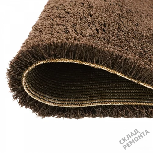 Фото Ковролин OZ Kaplan Gold Shaggy 01800A d. brown коричневый – купить в Волгограде: цена, описание, фото. Интернет-магазин 3