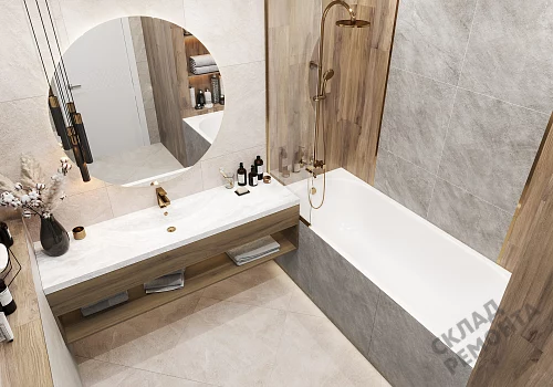 Фото Керамогранит матовый Alma Ceramica Риалто GFU04RLT04R бежевый 600*600*9 – купить в Волгограде: цена, описание, фото. Интернет-магазин 3