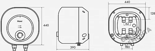 Фото Водонагреватель накопительный Haier ES30V-MQ1, 30 л – купить в Волгограде: цена, описание, фото. Интернет-магазин 6