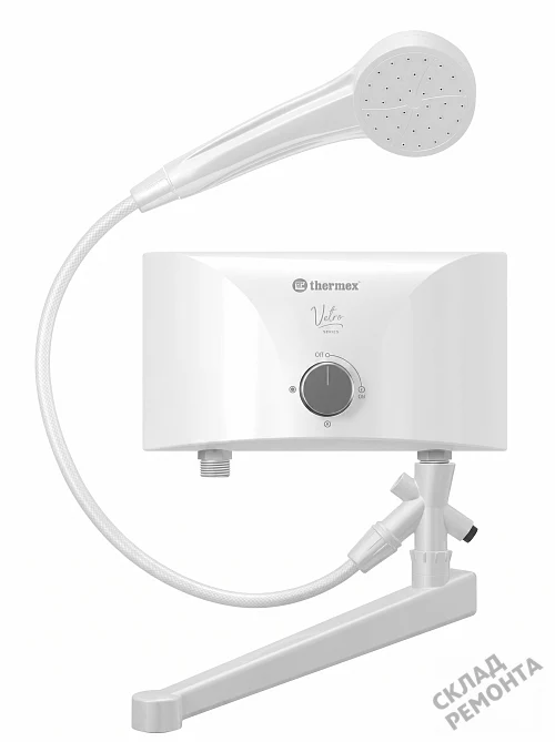 Фото Водонагреватель проточный Thermex Vetro 5500 combi – купить в Волгограде: цена, описание, фото. Интернет-магазин 2