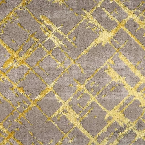 Фото Ковролин Kaplanser Faber 8449 53 Grey/Gold серый – купить в Волгограде: цена, описание, фото. Интернет-магазин 1