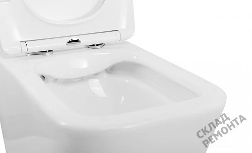 Фото Унитаз подвесной BelBagno Due 2.0 BB7107CHR/SC безободковый купить в Волгограде: цена, описание, фото. Интернет-магазин 5