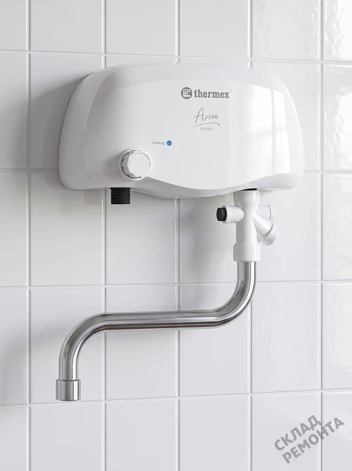 Фото Водонагреватель проточный Thermex Arion 3500 tap – купить в Волгограде: цена, описание, фото. Интернет-магазин 1