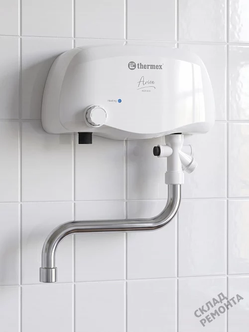 Фото Водонагреватель проточный Thermex Arion 3500 tap л. – купить в Волгограде: цена, описание, фото. Интернет-магазин 1