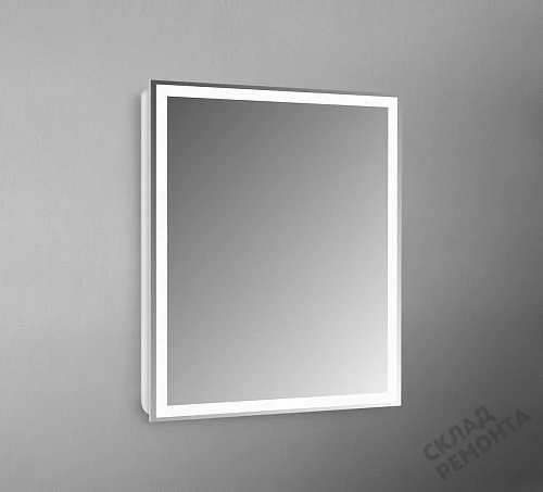 Фото Зеркало подвесное BelBagno SPC-GRT-500-600-LED-BTN 50 с подсветкой купить в Волгограде: цена, описание, фото. Интернет-магазин 3
