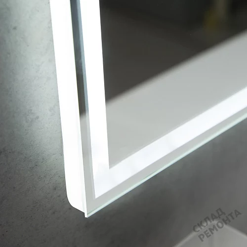 Фото Зеркало подвесное BelBagno SPC-GRT-500-600-LED-BTN 50 с подсветкой купить в Волгограде: цена, описание, фото. Интернет-магазин 5