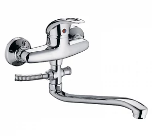 Смеситель для ванны Ledeme H02-B L2102-B однорычажный хром