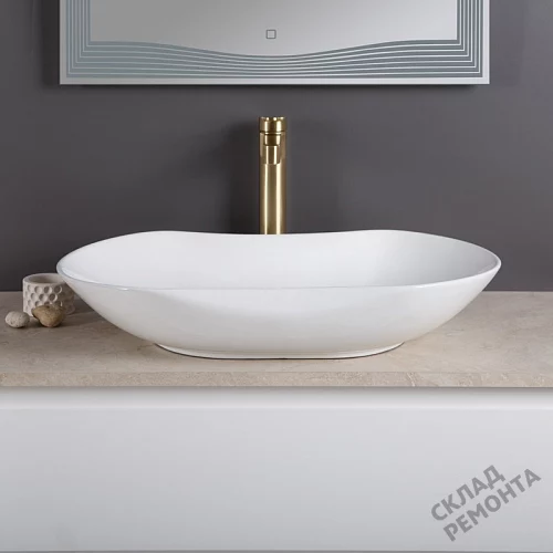Фото Раковина накладная BelBagno BB1334, 66,5 см купить в Волгограде: цена, описание, фото. Интернет-магазин 3