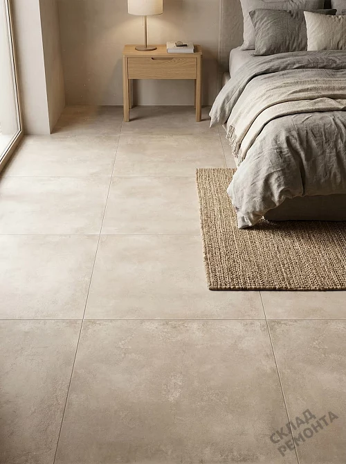 Фото Керамогранит матовый Alma Ceramica Тотем GFU6060TTM40R бежевый 600*600*9 – купить в Волгограде: цена, описание, фото. Интернет-магазин 1
