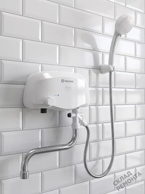 Фото Водонагреватель проточный Thermex Arion 3500 combi – купить в Волгограде: цена, описание, фото. Интернет-магазин 1