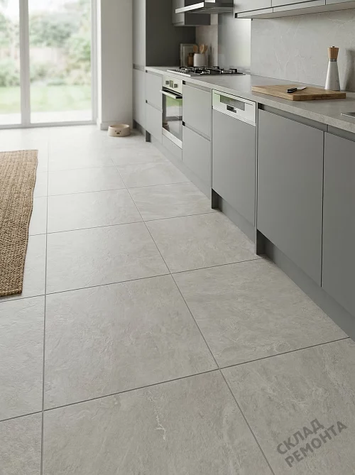 Фото Керамогранит матовый Alma Ceramica Юнион GFU6060UNN70R серый 600*600*9 – купить в Волгограде: цена, описание, фото. Интернет-магазин 1