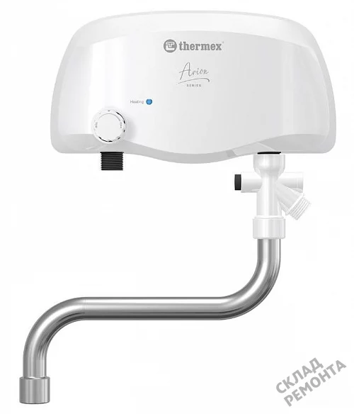 Фото Водонагреватель проточный Thermex Arion 3500 combi – купить в Волгограде: цена, описание, фото. Интернет-магазин 4