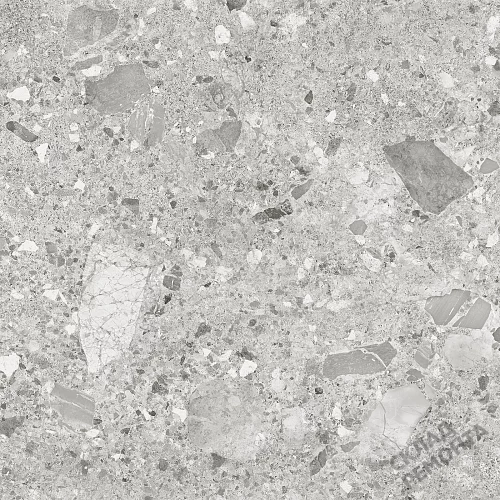 Фото Керамогранит матовый Alma Ceramica Холли GFU6060HOL70R серый 600*600*9 – купить в Волгограде: цена, описание, фото. Интернет-магазин 1
