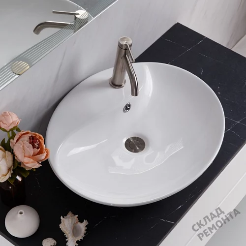 Фото Раковина накладная BelBagno BB1370 55.5 см купить в Волгограде: цена, описание, фото. Интернет-магазин 7